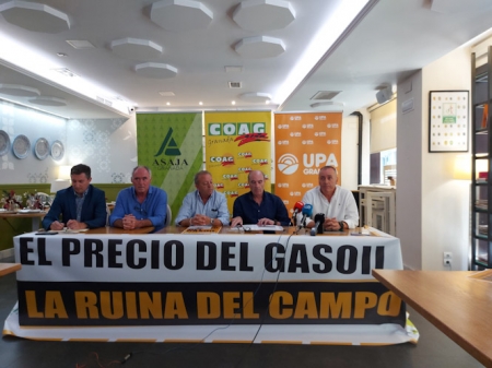 Imagen de la rueda de prensa (ASAJA) Imagen de la rueda de prensa (ASAJA)