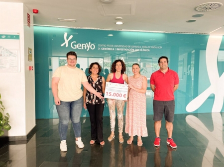Investigadores de Genyo reciben 15.000 euros de la asociación `El Mundo de Namu` (JUNTA DE ANDALUCÍA) Investigadores de Genyo reciben 15.000 euros de la asociación `El Mundo de Namu` (JUNTA DE ANDALUCÍA)