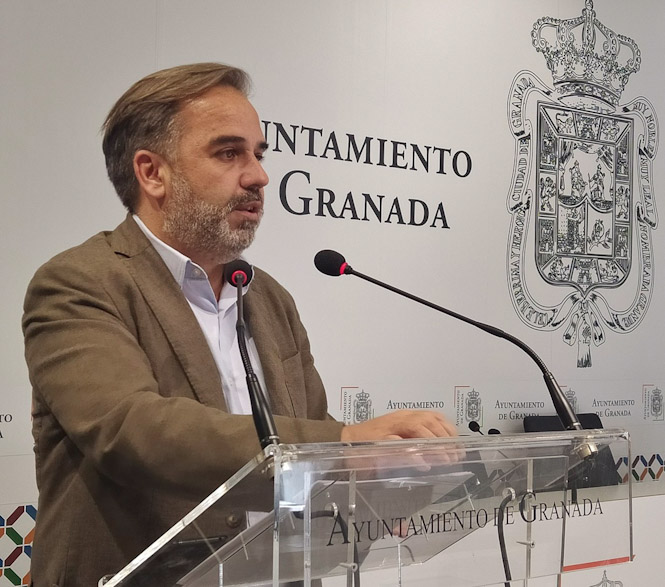 Jacobo Calvo, en rueda de prensa (AYUNTAMIENTO)