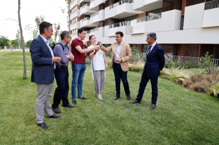 Inauguración del barrio de Las Alquerías (JAVIER ALGARRA / AYUNTAMIENTO) Inauguración del barrio de Las Alquerías (JAVIER ALGARRA / AYUNTAMIENTO)