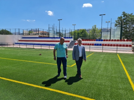 Visita al campo de fútbol de Colomera (DIPGRA) Visita al campo de fútbol de Colomera (DIPGRA)