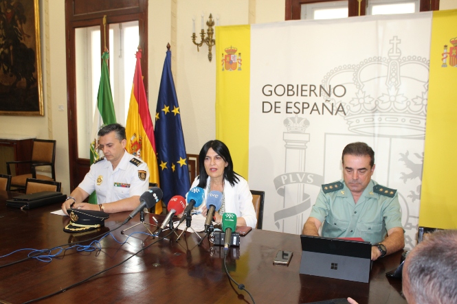 Rueda de prensa para hacer balance de las operaciones antidroga (SUBDELEGACIÓN)