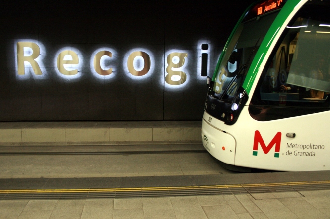 Imagen del metro de Granada (JUNTA)