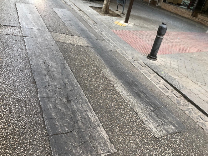 Estado de la calle San Juan de DIos (VOX)