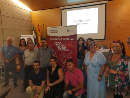 Participantes en el curso de competencias digitales (DIPGRA)
