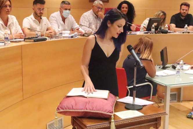 Imagen de la toma de posesión (PODEMOS)