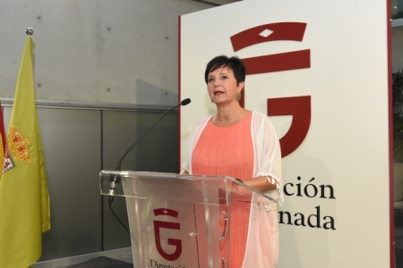 la diputada provincial de Igualdad, Juventud y Administración Electrónica, Mercedes Garzón (ÓSCAR PATILLA) la diputada provincial de Igualdad, Juventud y Administración Electrónica, Mercedes Garzón (ÓSCAR PATILLA)
