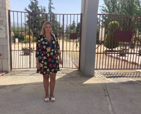 La portavoz del PP en Diputación, Inmaculada Hernández (PP)