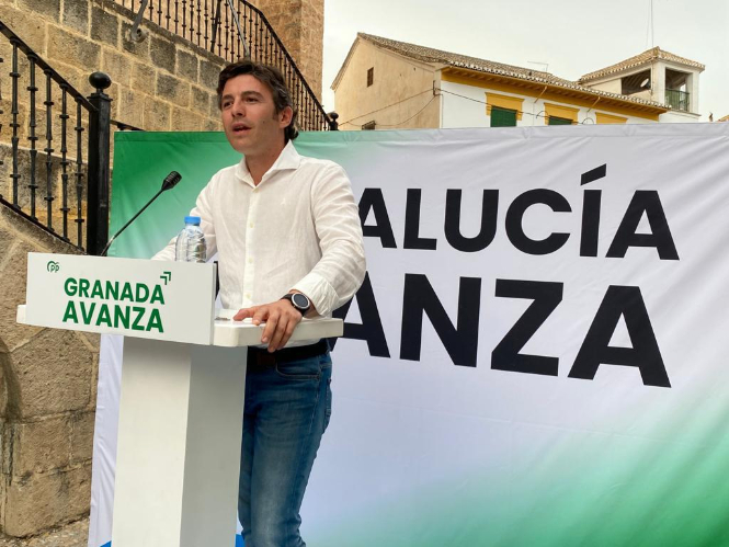 El Secretario general del PP, Jorge Saavedra (PP) 