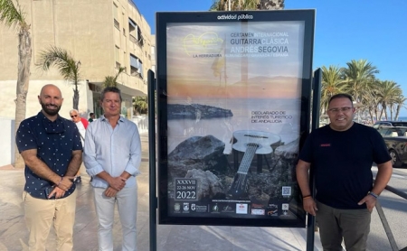 Daniel Barbero, Francisco Jiménez y Juan José Ruiz Joya (AYUNTAMIENTO)