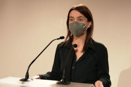 La vicesecretaria general del PSOE de Granada, Olga Manzano (PSOE)