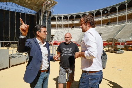 Presentación de los conciertos en la Plaza de Toros (JAVIER ALGARRA / AYUNTAMIENTO) Presentación de los conciertos en la Plaza de Toros (JAVIER ALGARRA / AYUNTAMIENTO)