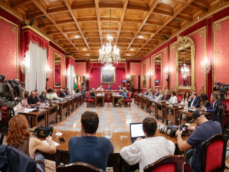 Pleno del AYuntamiento de Granada (JAVIER ALGARRA / AYUNTAMIENTO) Pleno del AYuntamiento de Granada (JAVIER ALGARRA / AYUNTAMIENTO)