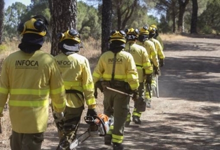 Bomberos del Infoca, archivo (INFOCA) 