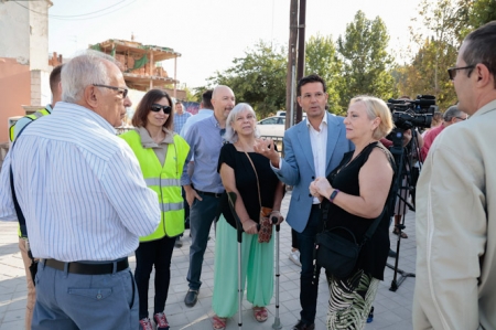 Imagen de la visita al Puente de Cartuja (JAVIER ALGARRA/ AYUNTAMIENTO) Imagen de la visita al Puente de Cartuja (JAVIER ALGARRA/ AYUNTAMIENTO)