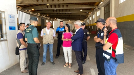 Visita de la subdelegada al dispositivo de la OPE en agosto de 2022 (SUBDELEGACIÓN/ ARCHIVO) Visita de la subdelegada al dispositivo de la OPE en agosto de 2022 (SUBDELEGACIÓN/ ARCHIVO)