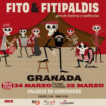 Agotadas las entradas para el concierto de Fito y Fitipaldis (WILDPUNK( Agotadas las entradas para el concierto de Fito y Fitipaldis (WILDPUNK(