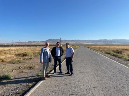 Imagen de la visita a la Carretera de Charches (DIPGRA)