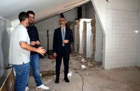 Obras de mejora en el Pabellón Municipal de Deportes de Albolote (AYTO. ALBOLOTE) Obras de mejora en el Pabellón Municipal de Deportes de Albolote (AYTO. ALBOLOTE)