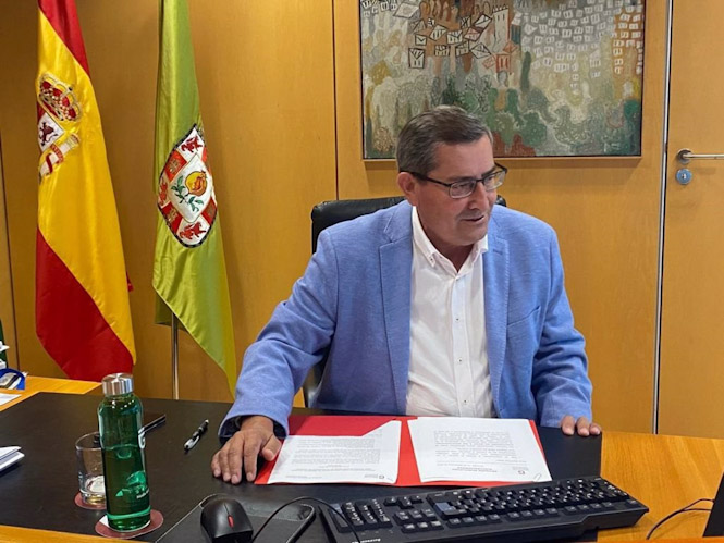 El presidente de la Diputación de Granada, José Entrena (DIPUTACIÓN DE GRANADA)