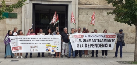 Imagen de la movilización (CCOO)