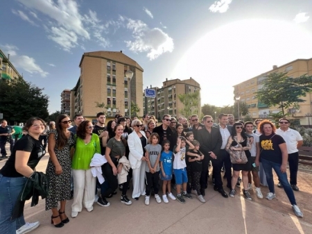 Inauguración de un parque dedicado a 091 (AYUNTAMIENTO) 