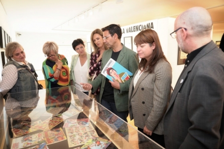 Inauguración de la exposición (SALÓN DEL CÓMIC) Inauguración de la exposición (SALÓN DEL CÓMIC)
