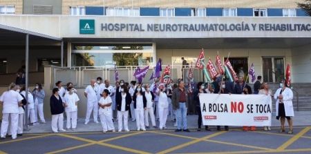 Imagen de la concentración (CCOO) Imagen de la concentración (CCOO)