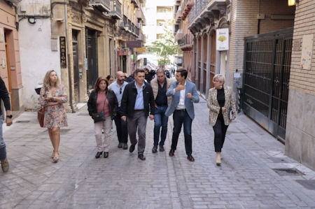 Visita municipal al entorno de la calle Álvaro de Bazán (JAVIER ALGARRA / AYUNTAMIENTO) Visita municipal al entorno de la calle Álvaro de Bazán (JAVIER ALGARRA / AYUNTAMIENTO)