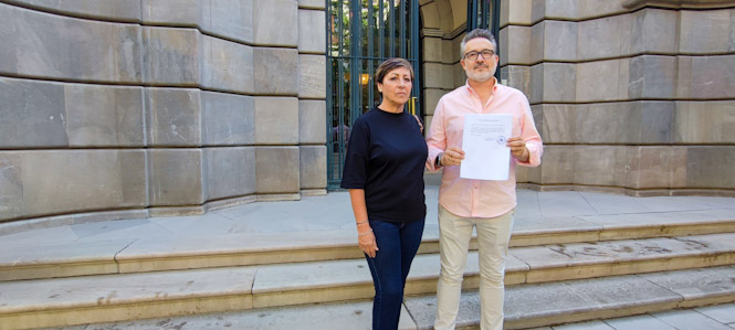 Presentación de la denuncia en Fiscalía (PP)
