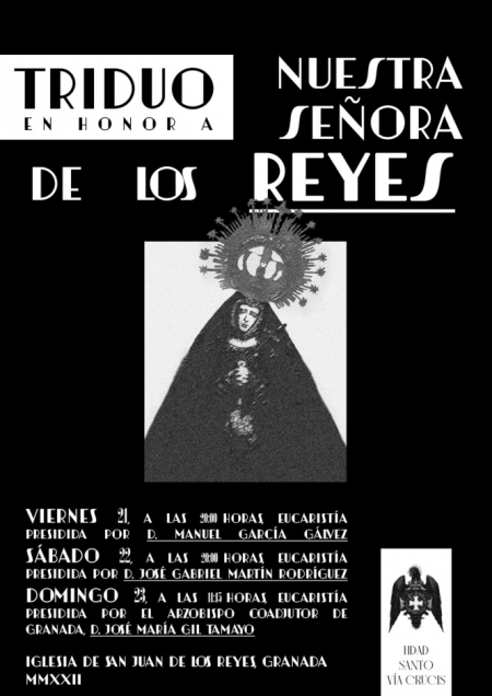 Cartel anunciador (HERMANDAD DEL VIA CRUCIS) Cartel anunciador (HERMANDAD DEL VIA CRUCIS)