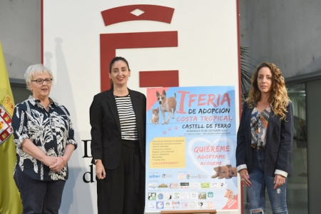 Presentación de la feria de adopción de mascotas (R. MARTÍNEZ/ DIPGRA) Presentación de la feria de adopción de mascotas (R. MARTÍNEZ/ DIPGRA)
