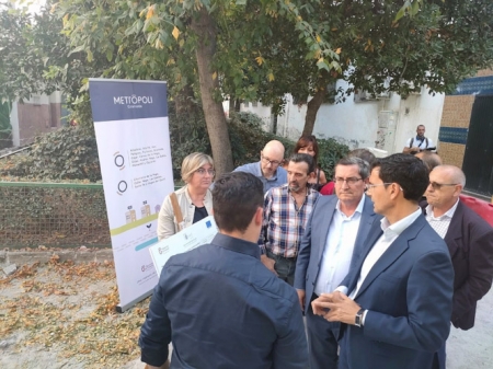 El presidente de la Diputación de Granada, José Entrena, visita la zona norte con el Ayuntamiento (EUROPA PRESS)