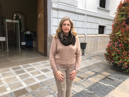 La concejal de Vox en el Ayuntamiento de Granada, Beatriz Sánchez (VOX) La concejal de Vox en el Ayuntamiento de Granada, Beatriz Sánchez (VOX)