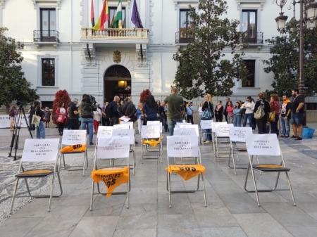 Imagen de la concentración (CGT) Imagen de la concentración (CGT)