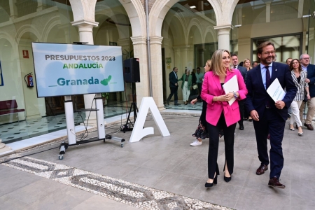 Marifran Carazo y Antonio Granados han presentado los presupuestos (JUNTA)