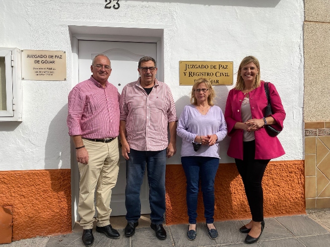 Imagen de la visita a Gójar (JUNTA) 