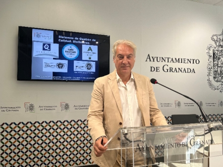 El concejal de deportes , José Antonio Huertas (AYTO. GRANADA) El concejal de deportes , José Antonio Huertas (AYTO. GRANADA)