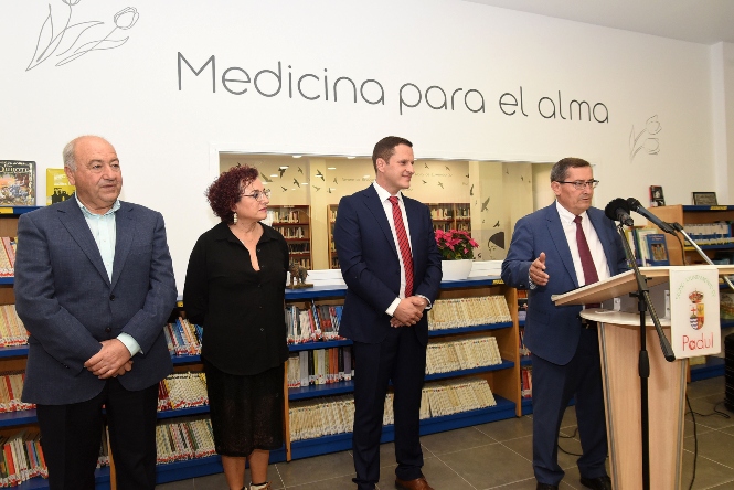 Inauguración de la biblioteca de Padul (DIPGRA)