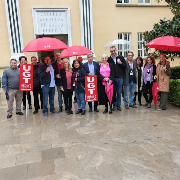 Imagen de la visita a la EASP (UGT) Imagen de la visita a la EASP (UGT)