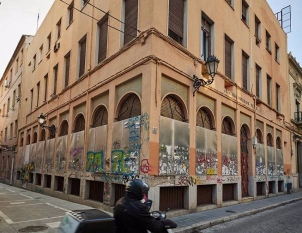 Edificio de la Comisaría de la Plaza de los Lobos de Granada, en imagen de archivo (ASOCIACIÓN GRANADINA VERDAD, JUSTICIA Y REPARACIÓN) 