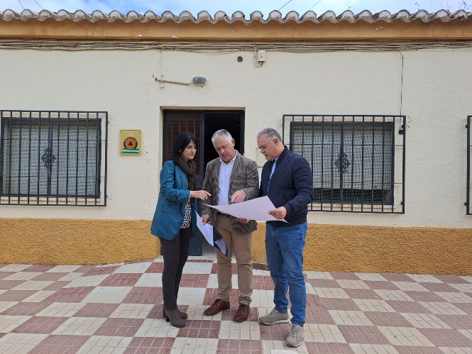 Imagen de la visita a La Malaha (SUBDELEGACIÓN)