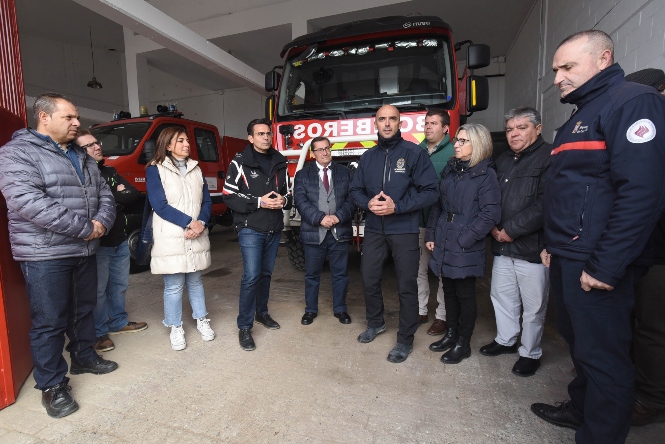 Inauguaración del retén de bomberos (DIPGRA)