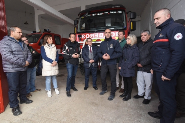 Inauguaración del retén de bomberos (DIPGRA)