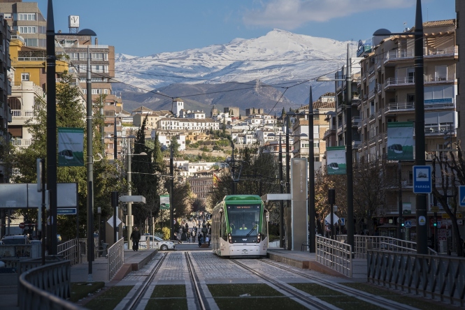 Imagen del metro de Granada (JUNTA)