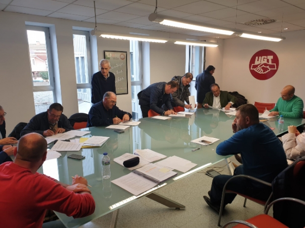 Firma del convenio (UGT) 