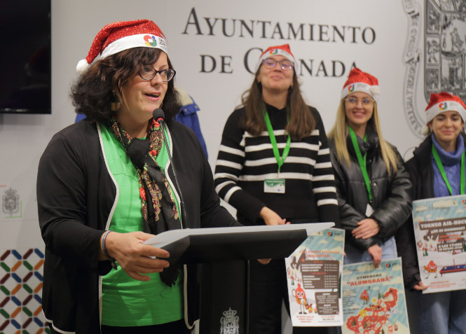 Presentación de las actividades para jóvenes (AYUNTAMIENTO GRANADA) 