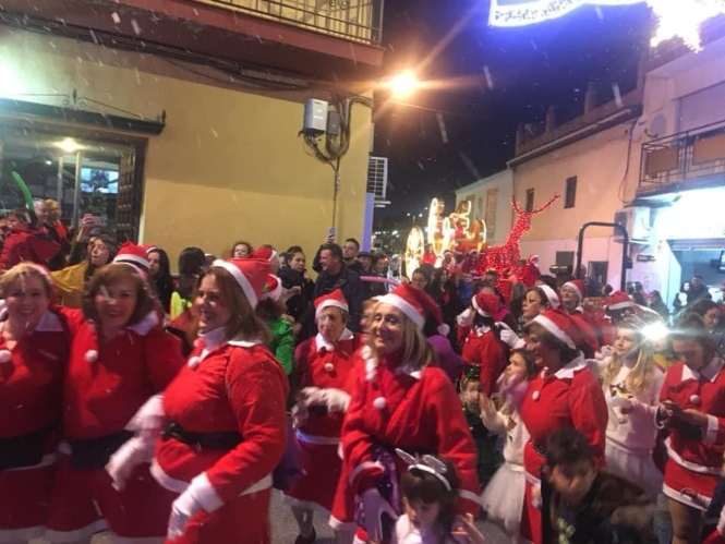 cabalgata de Mamá Noel de Otura en años anteriores (AYTO. OTURA)
