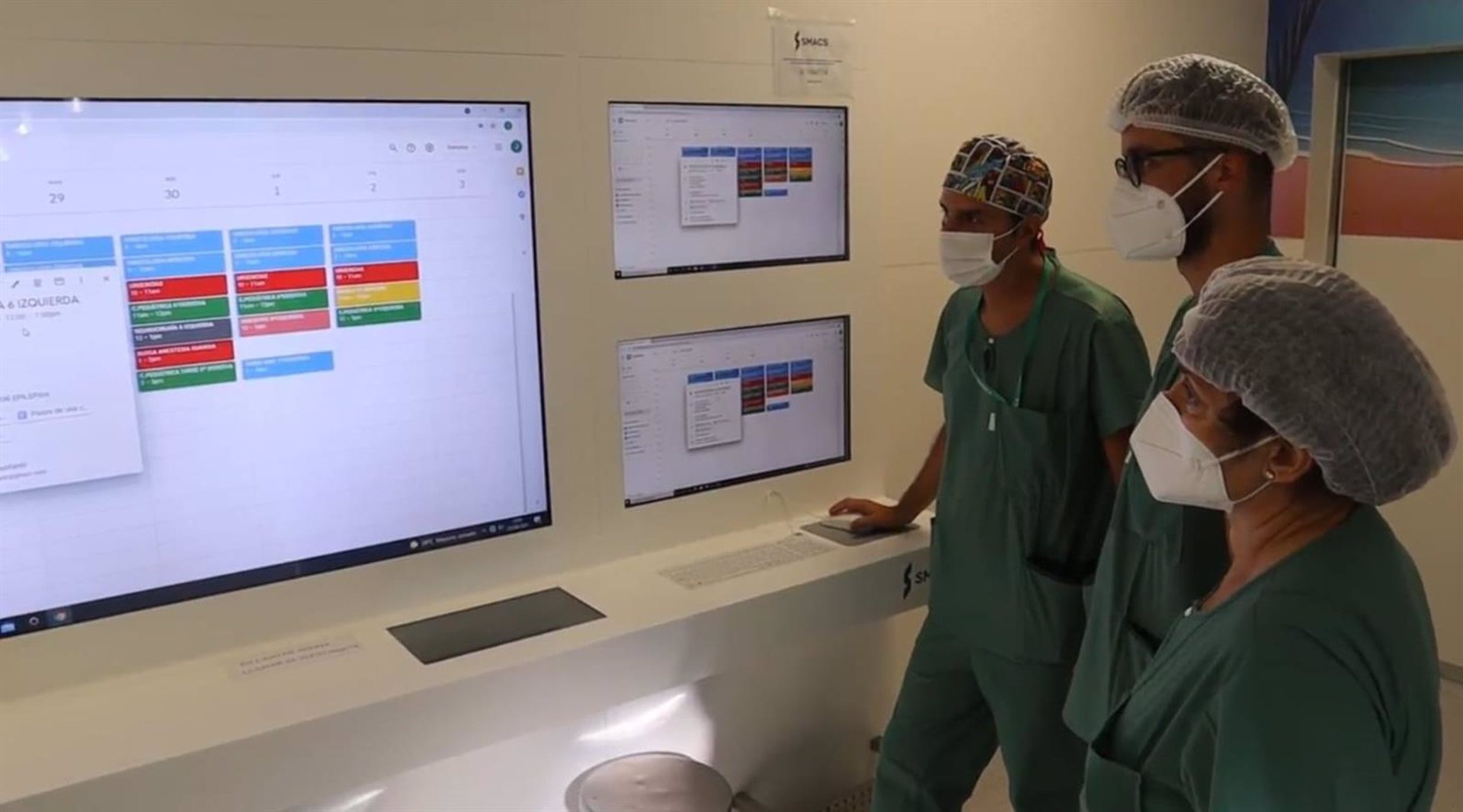 El Hospital Virgen de las Nieves de Granada, premiado por el diseño de una aplicación digital para planificar los quirófanos. (JUNTA DE ANDALUCÍA)