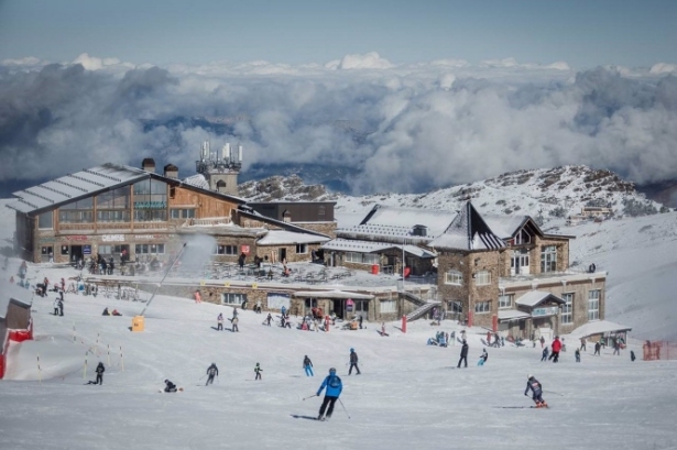 Sierra Nevada en una imagen de archivo de esta temporada (CETURSA)